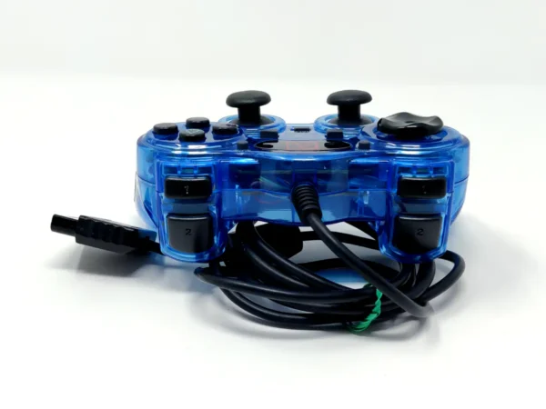 Mando Azul  Transparente Compatible PS2 para PlayStation 2, edición PAL España, de segunda mano