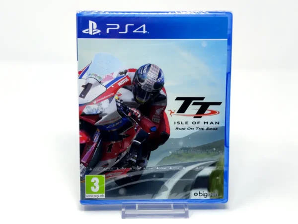 Portada de TT Isle of Man: Ride on the Edge (ESP) (Precintado) para PlayStation 4, edición PAL España, nuevo