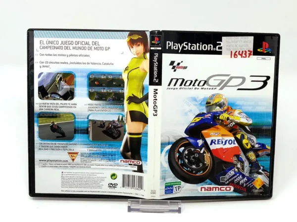 MotoGP 3 (ESP) (Carátula) (Rebajado) para PlayStation 2, edición PAL España, de segunda mano