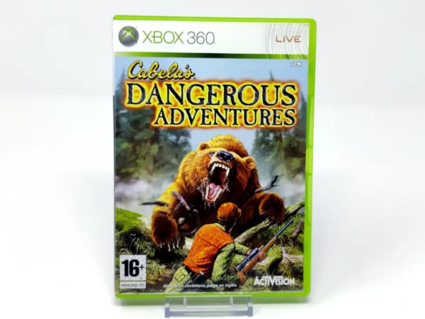 Portada de Cabela's Dangerous Adventures (ESP) (Rebajado) para XBOX 360, edición PAL España, de segunda mano