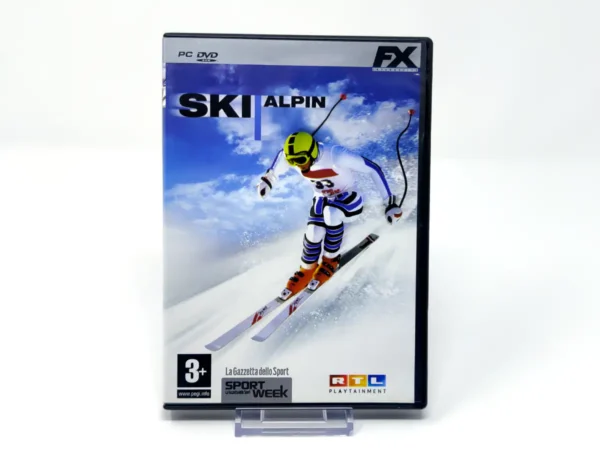 Portada de Ski Alpin (ITA) para PC, edición PAL Italia, de segunda mano