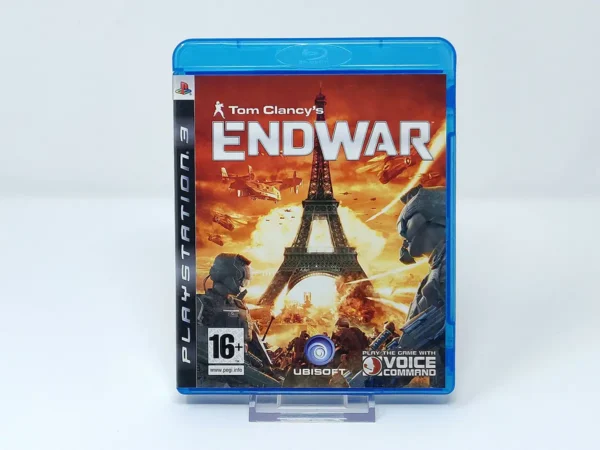 Portada de Tom Clancy's EndWar (UK) para PlayStation 3, edición PAL UK, de segunda mano
