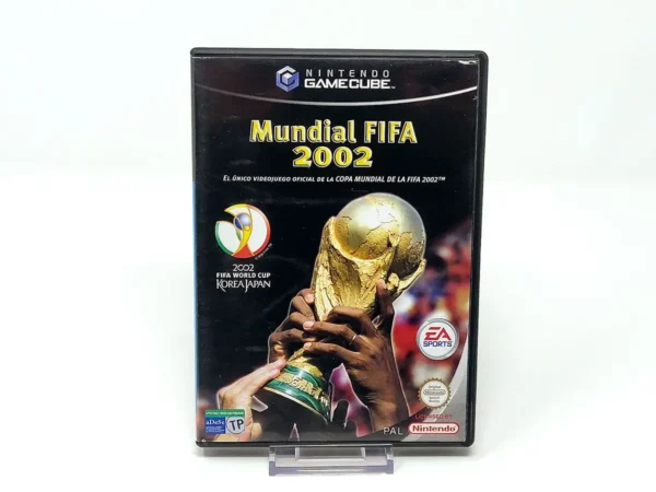 Portada de Mundial FIFA 2002 (ESP) para Nintendo GameCube, edición PAL España, de segunda mano