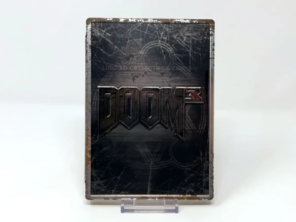 Lateral de la caja de DOOM 3 (Limited Collector's Edition) (ESP) para XBOX