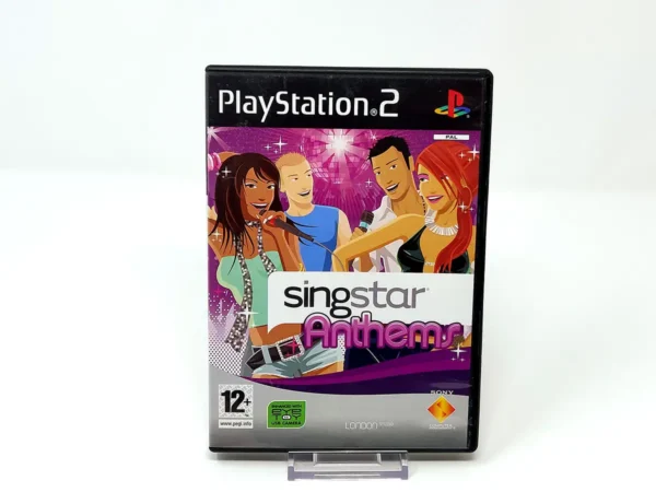 Portada de SingStar Anthems (UK) para PlayStation 2, edición PAL UK, de segunda mano