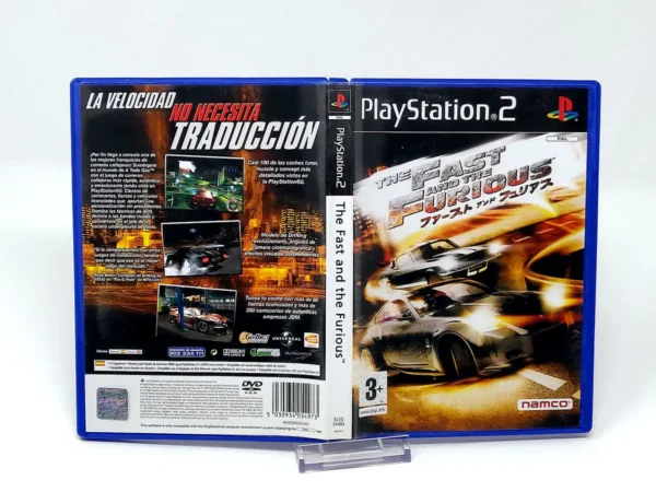 The Fast and the Furious (ESP) (Carátula) para PlayStation 2, edición PAL España, de segunda mano