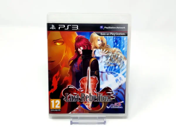 Portada de Last Rebellion (ESP) para PlayStation 3, edición PAL España, de segunda mano