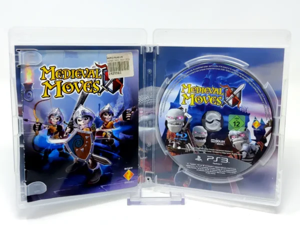 Interior del juego Medieval Moves (ESP) (Rebajado) para PlayStation 3 con disco y manual