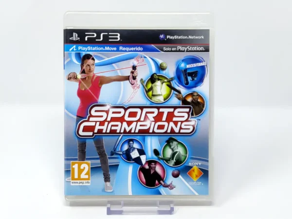 Portada de Sports Champions (ESP) (Promo) para PlayStation 3, edición PAL España, de segunda mano