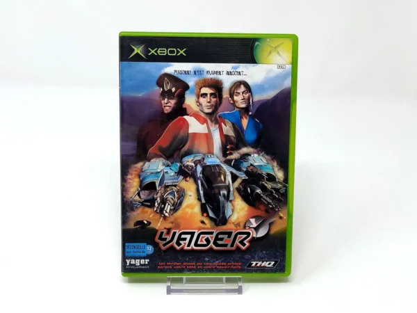 Portada de Yager (FRA) para XBOX, edición PAL Francia, de segunda mano