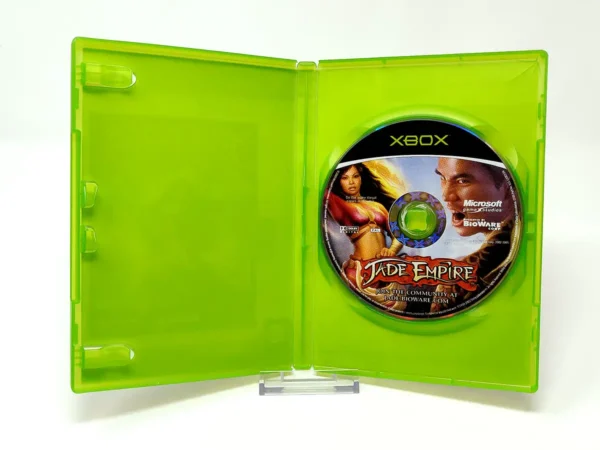 Interior del juego Jade Empire (ESP) (Classics) (Rebajado) para XBOX con disco y manual