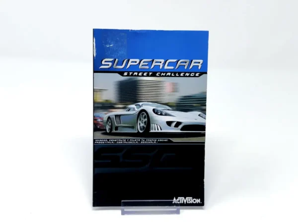 Supercar Street Challenge (ESP) (Manual) para PlayStation 2, edición PAL España, de segunda mano