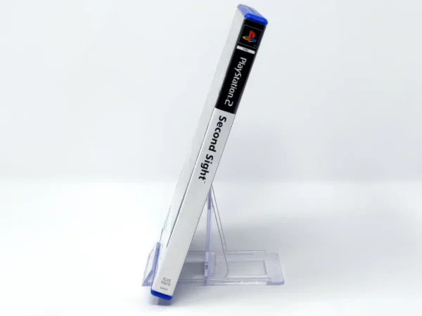 Lateral de la caja de Second Sight (ESP) para PlayStation 2