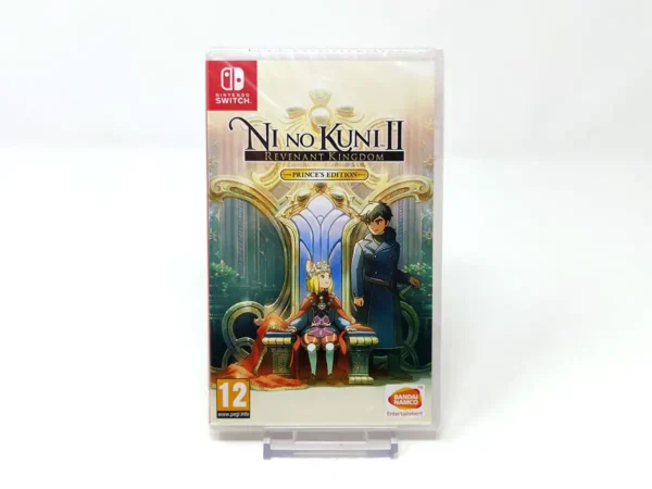Portada de Ni no Kuni II: El Renacer de un Reino (ESP) (Precintado) para Nintendo Switch, edición PAL España, nuevo