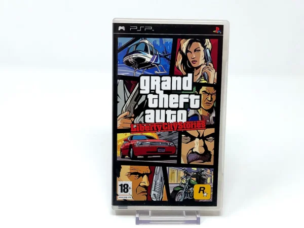 Portada de Grand Theft Auto: Liberty City Stories (ESP) (Con Mapa) para PSP, edición PAL España, de segunda mano
