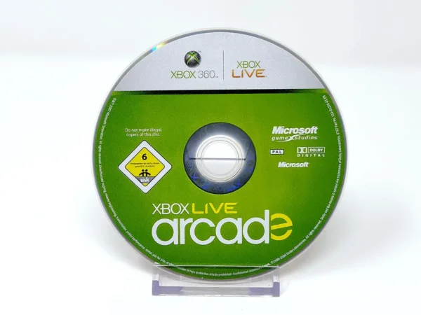 Xbox Live Arcade (ESP) (Disco) para XBOX 360, edición PAL España, de segunda mano