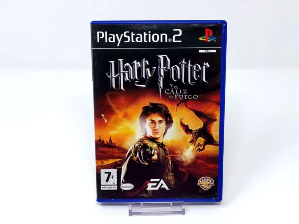 Portada de Harry Potter y el Cáliz de Fuego (ESP) para PlayStation 2, edición PAL España, de segunda mano