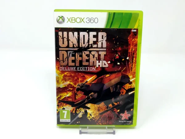 Portada de Under Defeat HD: Deluxe Edition (ESP) para XBOX 360, edición PAL España, de segunda mano