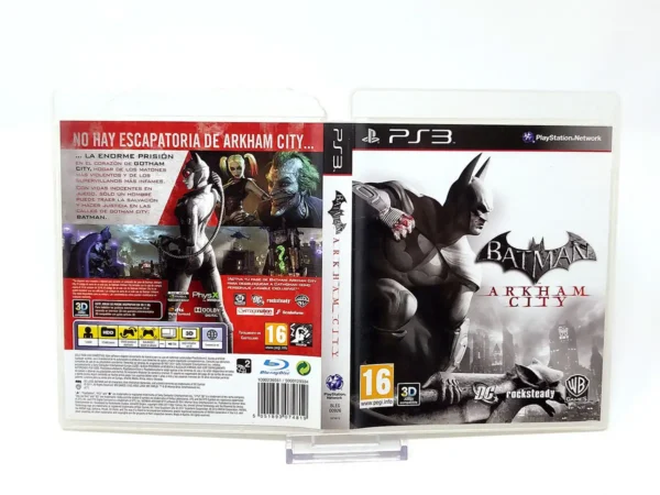 Batman: Arkham City (ESP) (Carátula) para PlayStation 3, edición PAL España, de segunda mano
