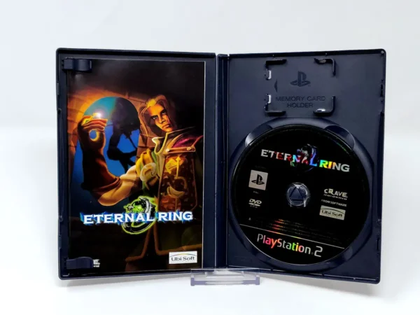 Interior del juego Eternal Ring (ESP) (Rebajado) para PlayStation 2 con disco y manual