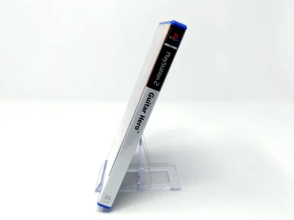 Lateral de la caja de Guitar Hero (ESP) para PlayStation 2