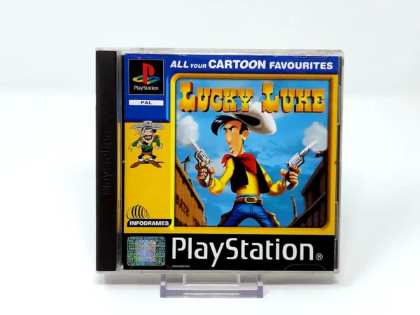 Portada de Lucky Luke (ESP) (Rebajado) para PlayStation 1, edición PAL España, de segunda mano