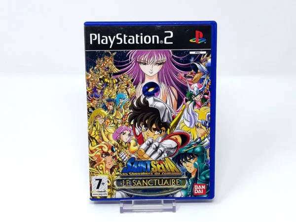 Portada de Saint Seiya: Les Chevaliers du Zodiaque - Le Santuaire (FRA) para PlayStation 2, edición PAL Francia, de segunda mano