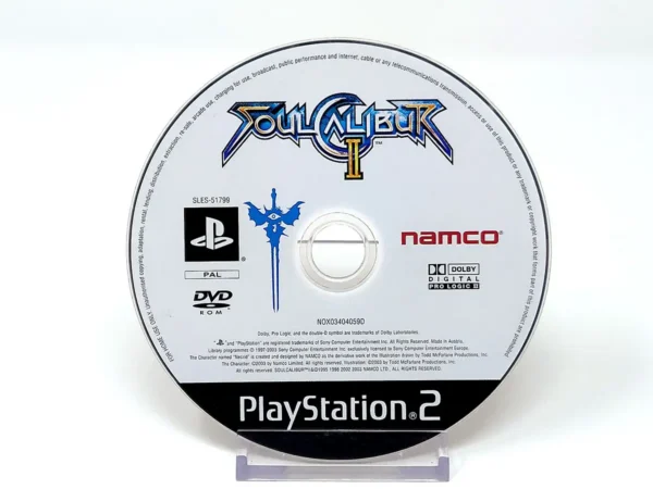 Soulcalibur II (ESP) (Disco) para PlayStation 2, edición PAL España, de segunda mano