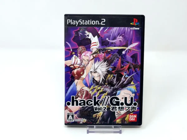 Portada de .Hack G.U. Vol. 2: Kimi Omou Koe (JAP) para PlayStation 2, edición NTSC Japón, de segunda mano