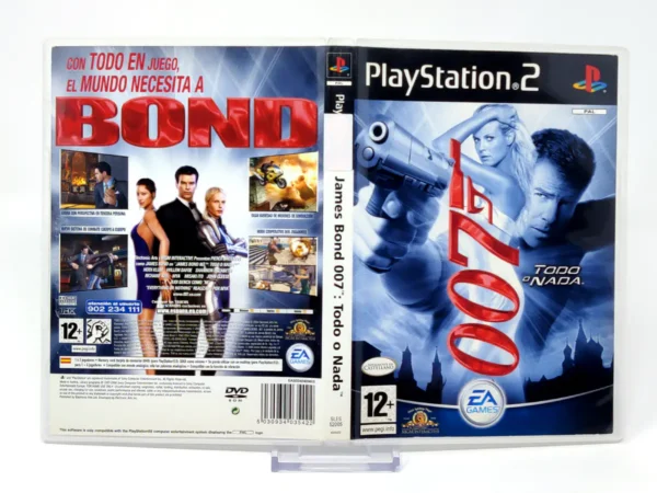 James Bond 007: Todo o Nada (ESP) (Carátula) para PlayStation 2, edición PAL España, de segunda mano