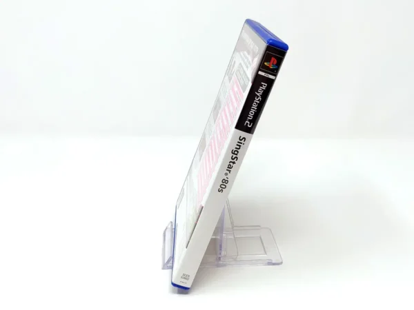Lateral de la caja de SingStar '80s (UK) (Rebajado) para PlayStation 2