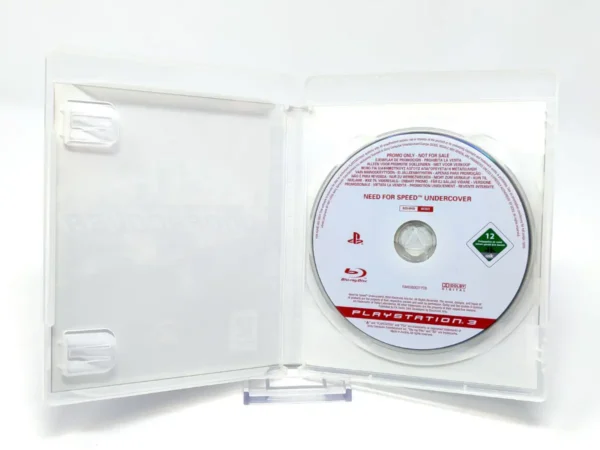 Interior del juego Need for Speed: Undercover (ESP) (Promo) para PlayStation 3 con disco y manual
