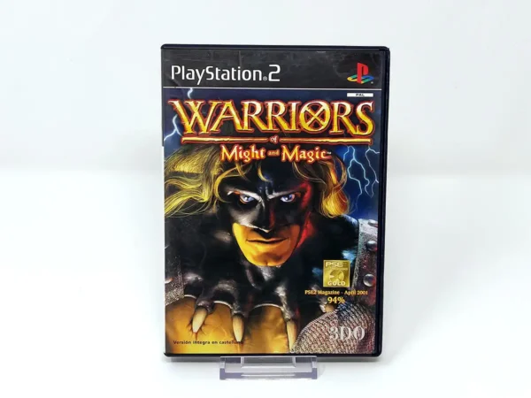 Portada de Warriors of Might and Magic (ESP) para PlayStation 2, edición PAL España, de segunda mano