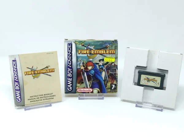 Interior del juego Fire Emblem (ESP) para Nintendo Game Boy Advance con disco y manual