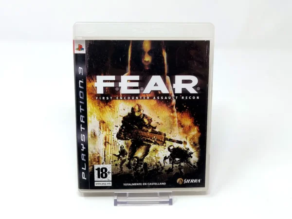 Portada de F.E.A.R.: First Encounter Assault Recon (ESP) para PlayStation 3, edición PAL España, de segunda mano