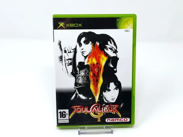 Portada de Soulcalibur II (ESP) para XBOX, edición PAL España, de segunda mano