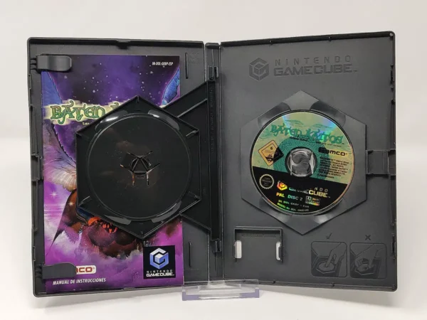 Interior del juego Baten Kaitos: Las Alas Eternas y el Océano Perdido (ESP) para Nintendo GameCube con disco y manual