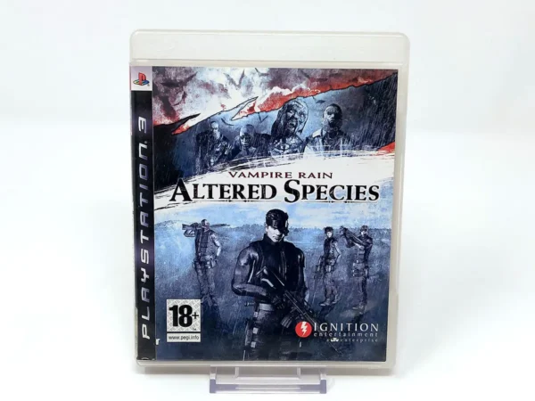 Portada de Vampire Rain: Altered Species (ESP) para PlayStation 3, edición PAL España, de segunda mano