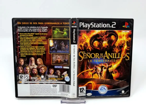 El Señor de los Anillos: La Tercera Edad (ESP) (Carátula) para PlayStation 2, edición PAL España, de segunda mano