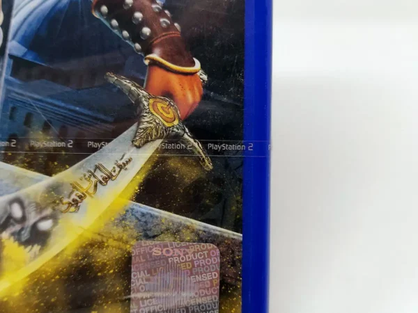 Lateral de la caja de Prince of Persia: Las Arenas del Tiempo (ESP) (Precintado) para PlayStation 2
