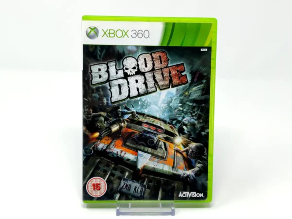 Portada de Blood Drive (UK) para XBOX 360, edición PAL UK, de segunda mano