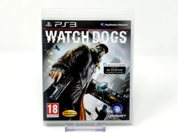Portada de Watch_Dogs (ESP) (Rebajado) para PlayStation 3, edición PAL España, de segunda mano
