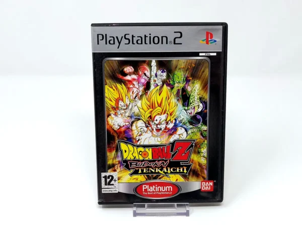 Portada de Dragon Ball Z: Budokai Tenkaichi (ITA) (Platinum) para PlayStation 2, edición PAL Italia, de segunda mano