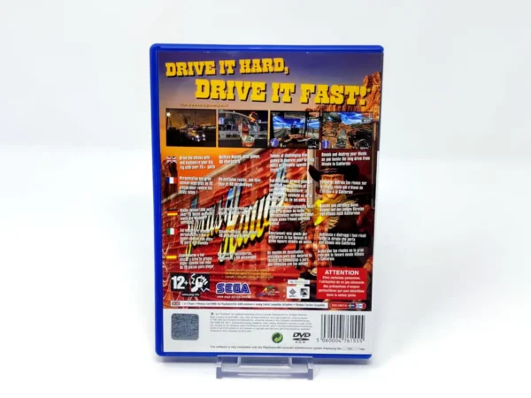 Parte trasera de The King of Route 66 (ESP) (Rebajado) para PlayStation 2, edición PAL España