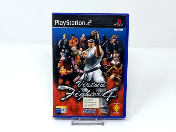Portada de Virtua Fighter 4 (ESP) para PlayStation 2, edición PAL España, de segunda mano