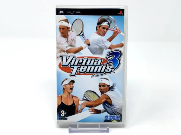 Portada de Virtua Tennis 3 (ESP) para PSP, edición PAL España, de segunda mano