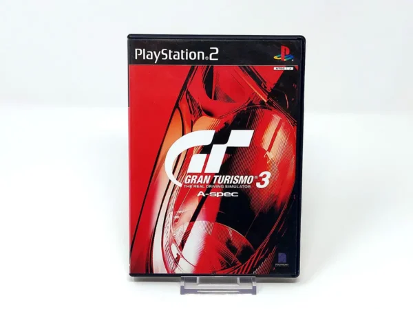 Portada de Gran Turismo 3: A-Spec (JAP) para PlayStation 2, edición NTSC Japón, de segunda mano