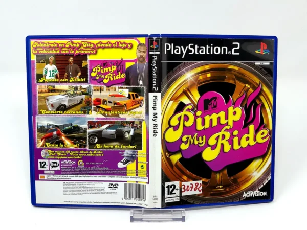 MTV Pimp My Ride (ESP) (Carátula) (Rebajado) para PlayStation 2, edición PAL España, de segunda mano