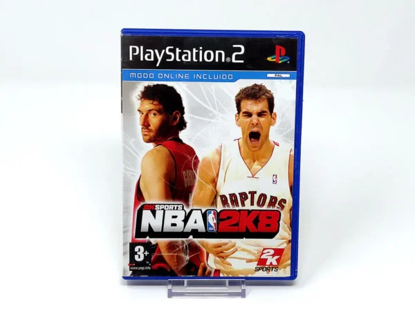 Portada de NBA 2K8 (ESP) para PlayStation 2, edición PAL España, de segunda mano