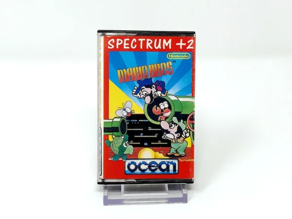 Portada de Mario Bros (Ocean) para Sinclair ZX Spectrum, de segunda mano